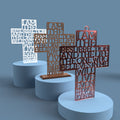 John 11:25 I am the resurrection Cross -Laser Cut File - The X Laser Files