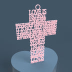 Love is Patient (Corinthians 13:4) Cross