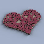 Corazón Colgante San Valentín Amor