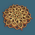 Mandala 01 -Laser Cut File - The X Laser Files