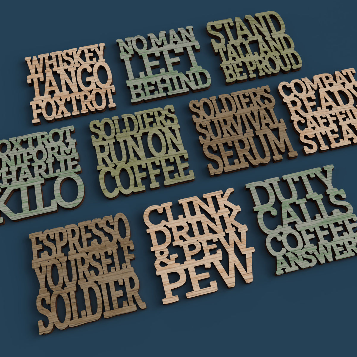 Military Coasters