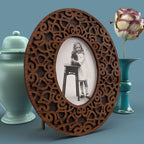 Oval Photo Frame Cast Iron -Laser Cut File - The X Laser Files