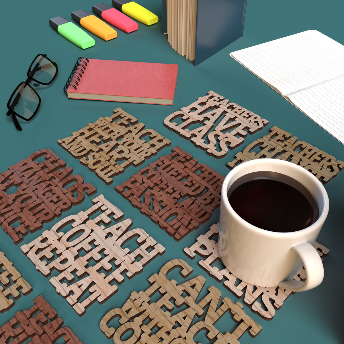 Teacher Coasters