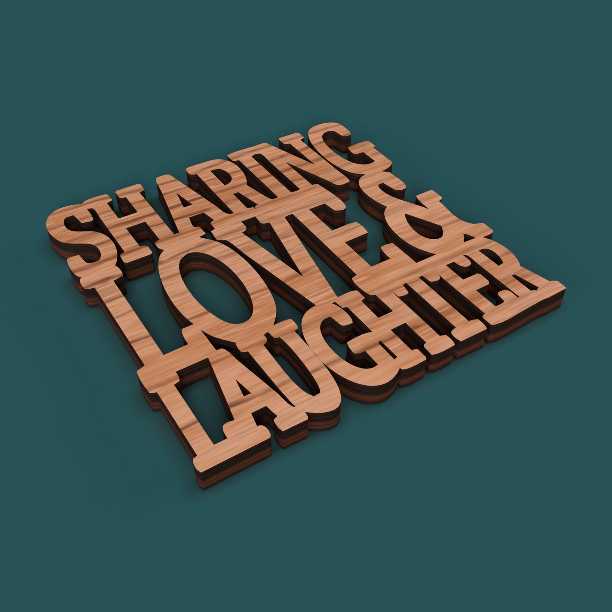 Thanksgiving Coasters -Laser Cut File - The X Laser Files