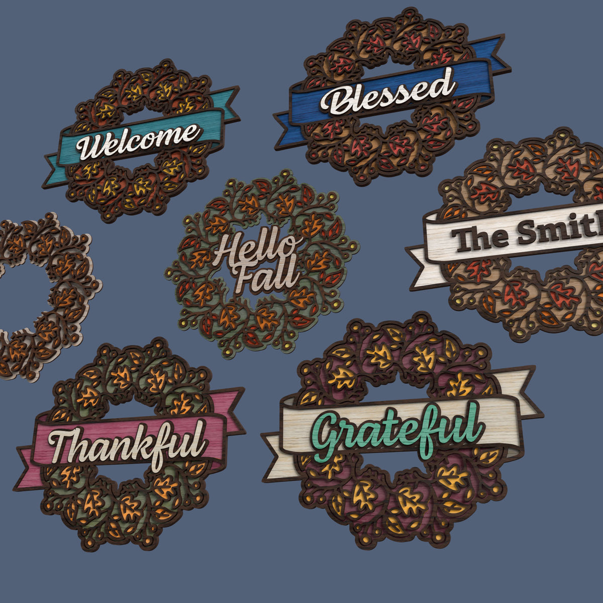 Fall & Thanksgiving Wreath