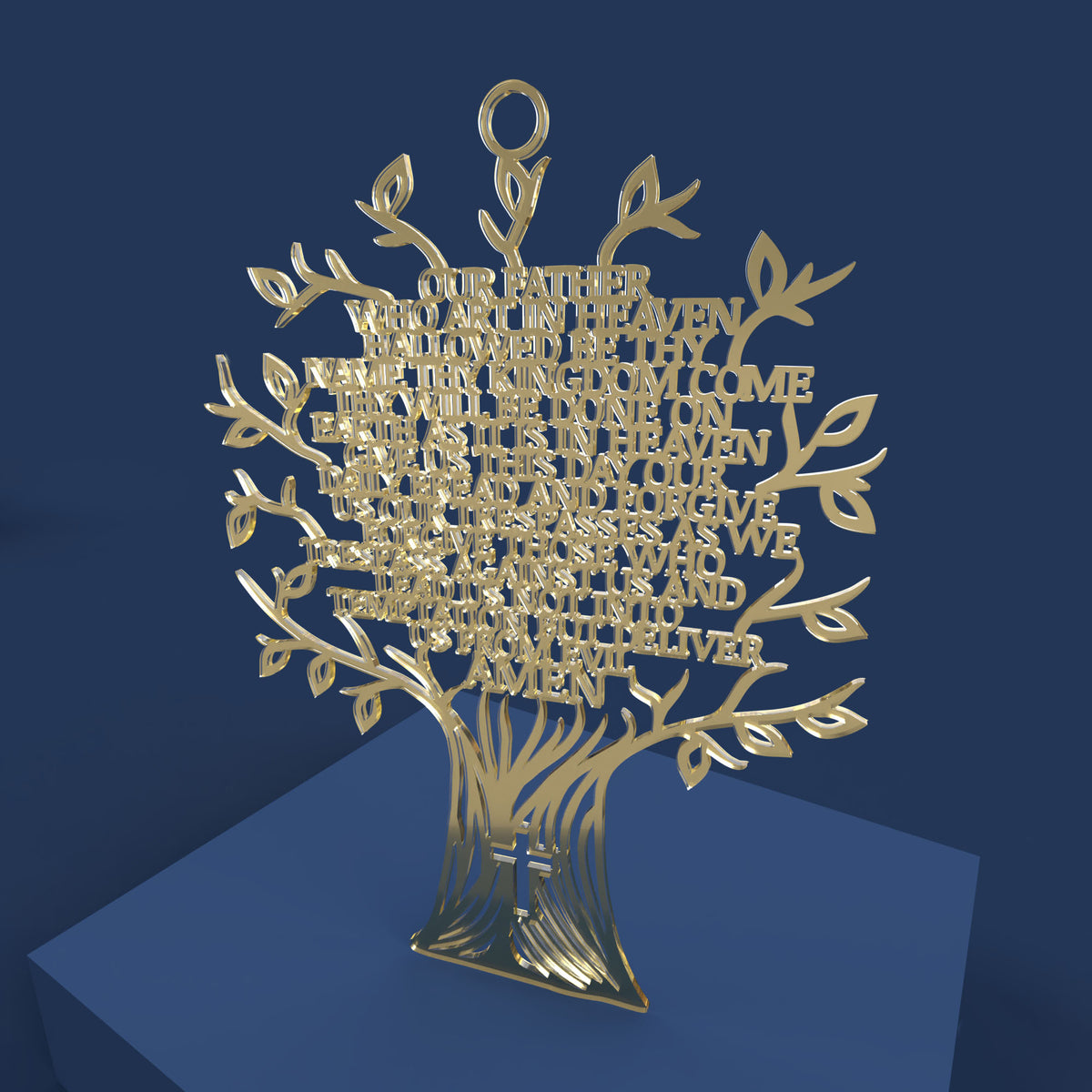 Lord's Prayer (Our Father) Tree Traditional Version
