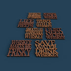 Whiskey Coasters