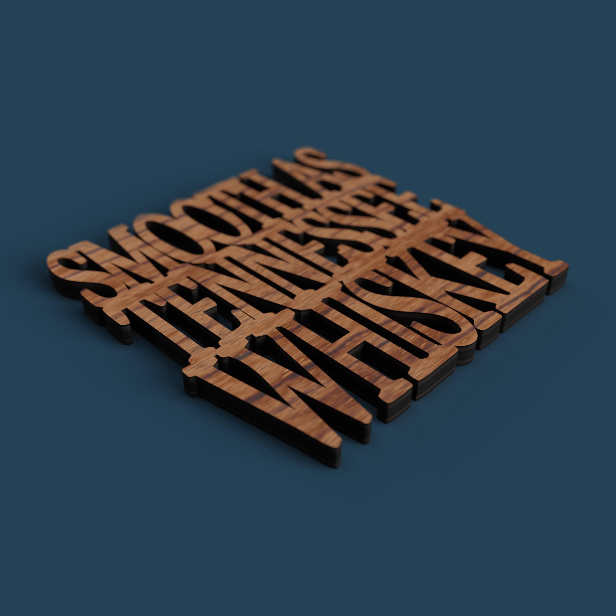 Whiskey Coasters