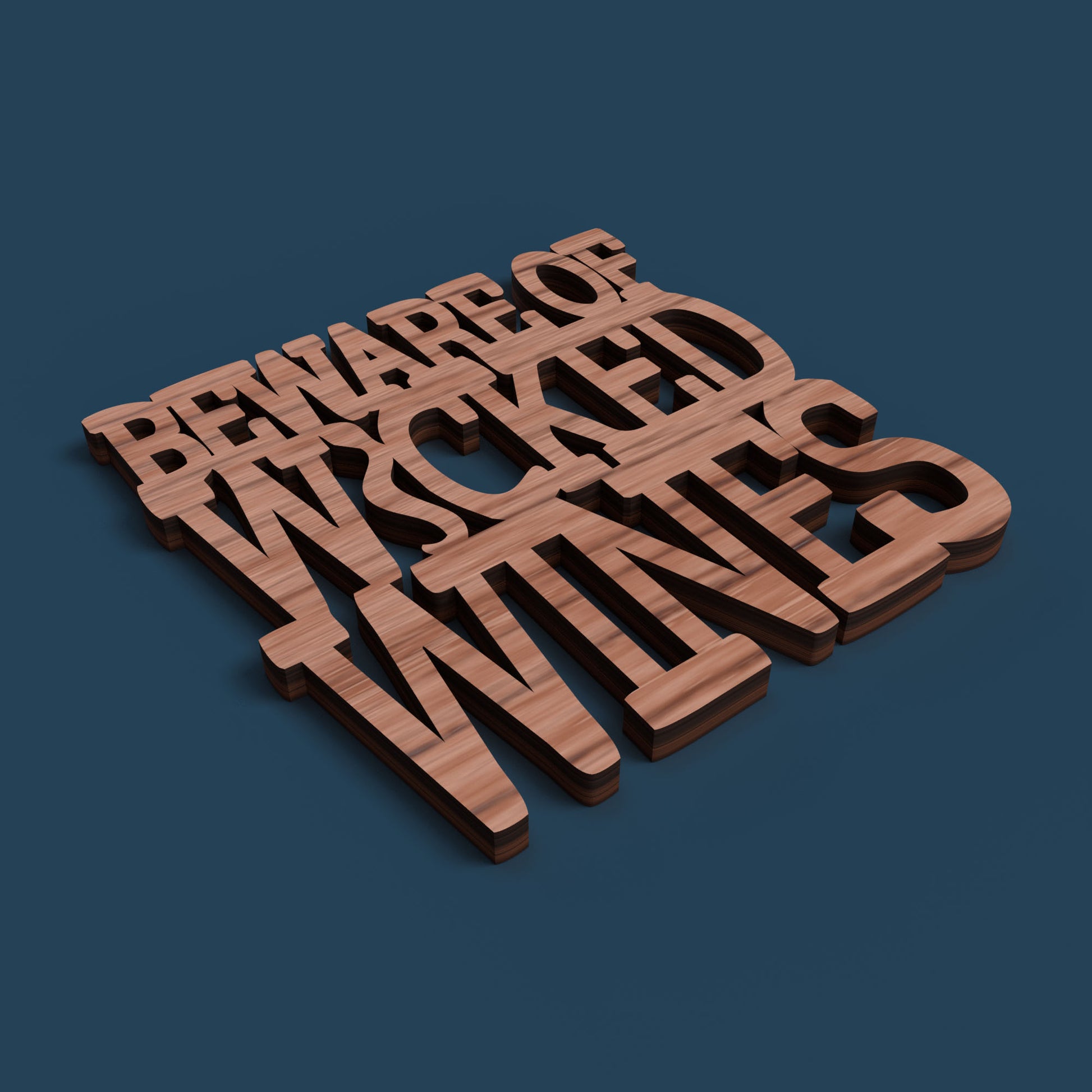 Halloween Witchcraft Coasters -Laser Cut File - The X Laser Files