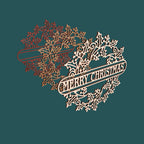 Christmas Holly Leaves Wreath Ornament