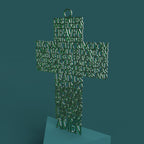Lord's Prayer (Our Father) Cross KJV Version