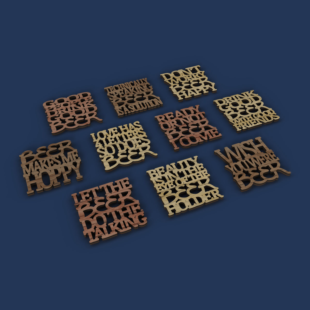 Beer coasters