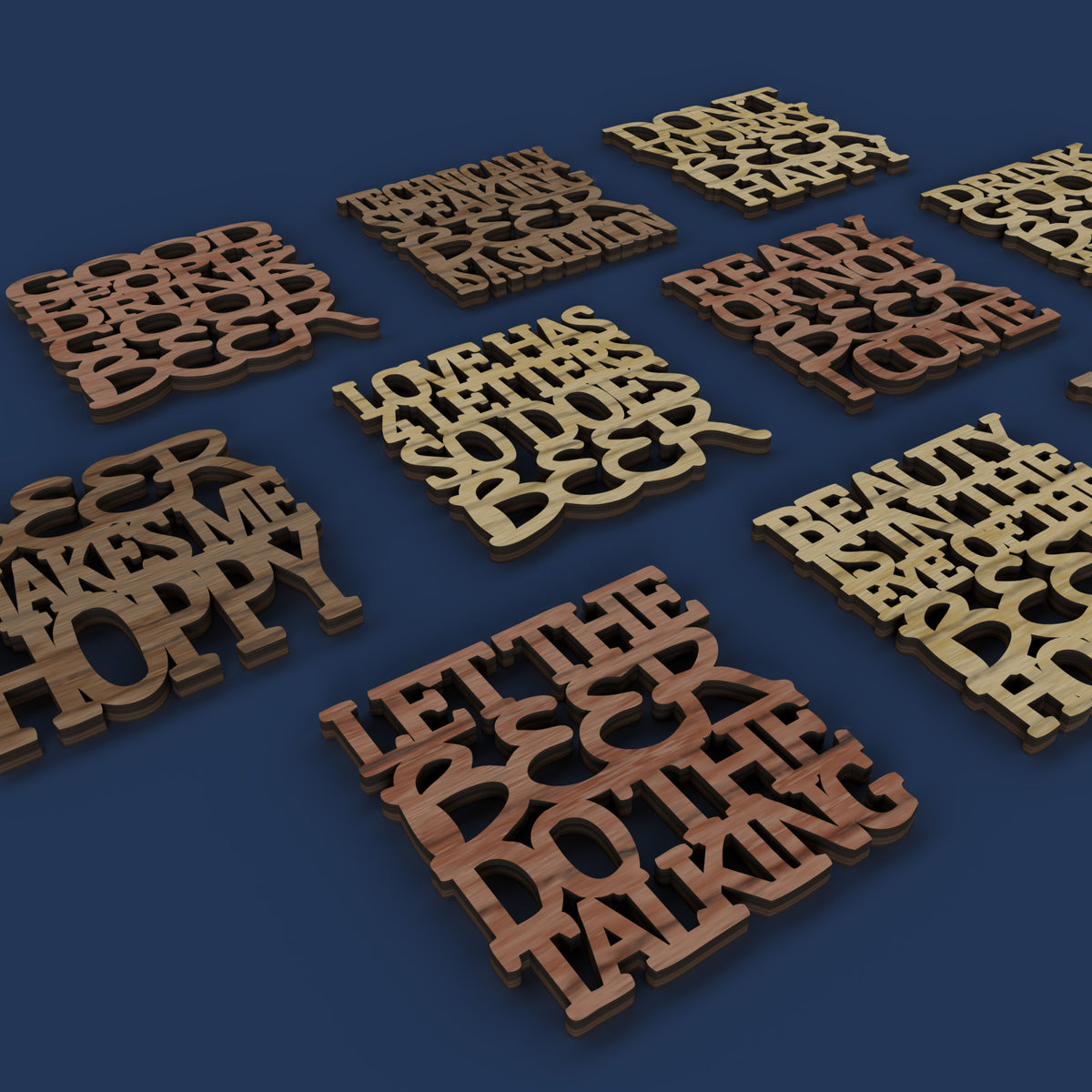 Beer coasters