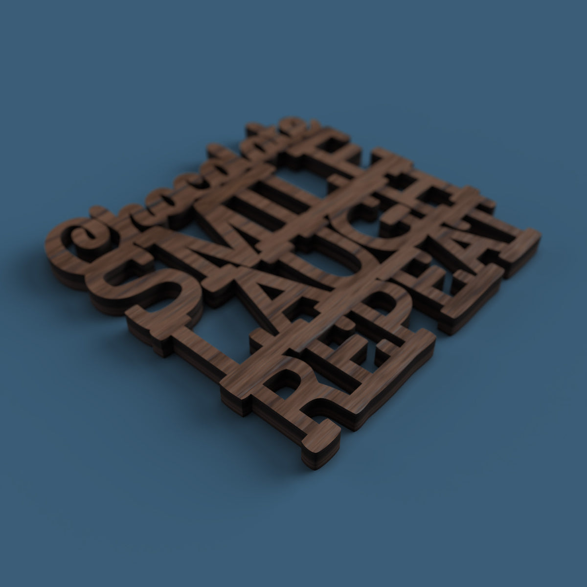 Chocolate Coasters