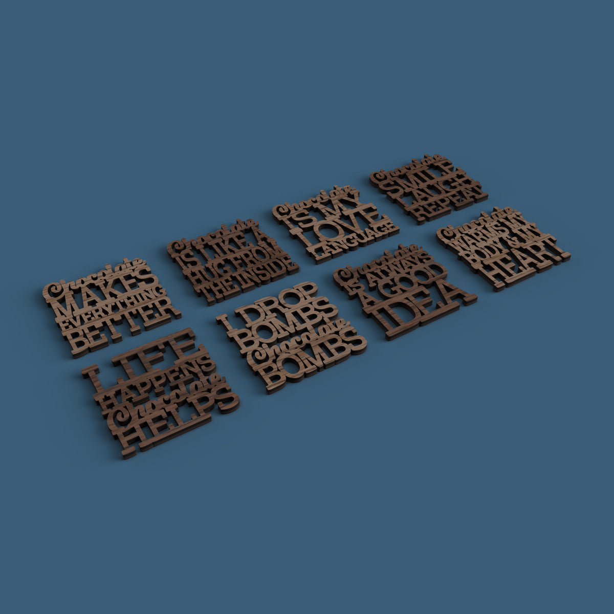 Chocolate Coasters