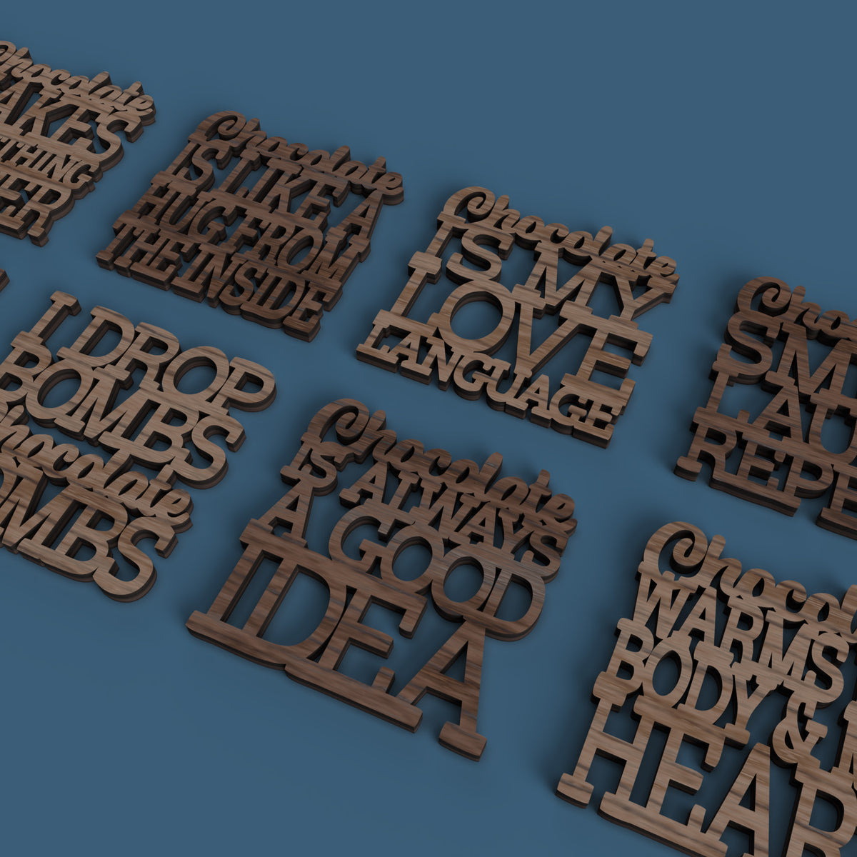 Chocolate Coasters