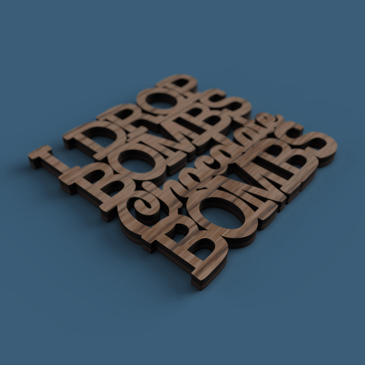 Chocolate Coasters