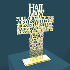 Traditional Hail Mary Cross