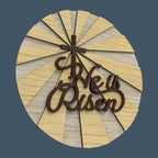 He is Risen Sign -Laser Cut File - The X Laser Files
