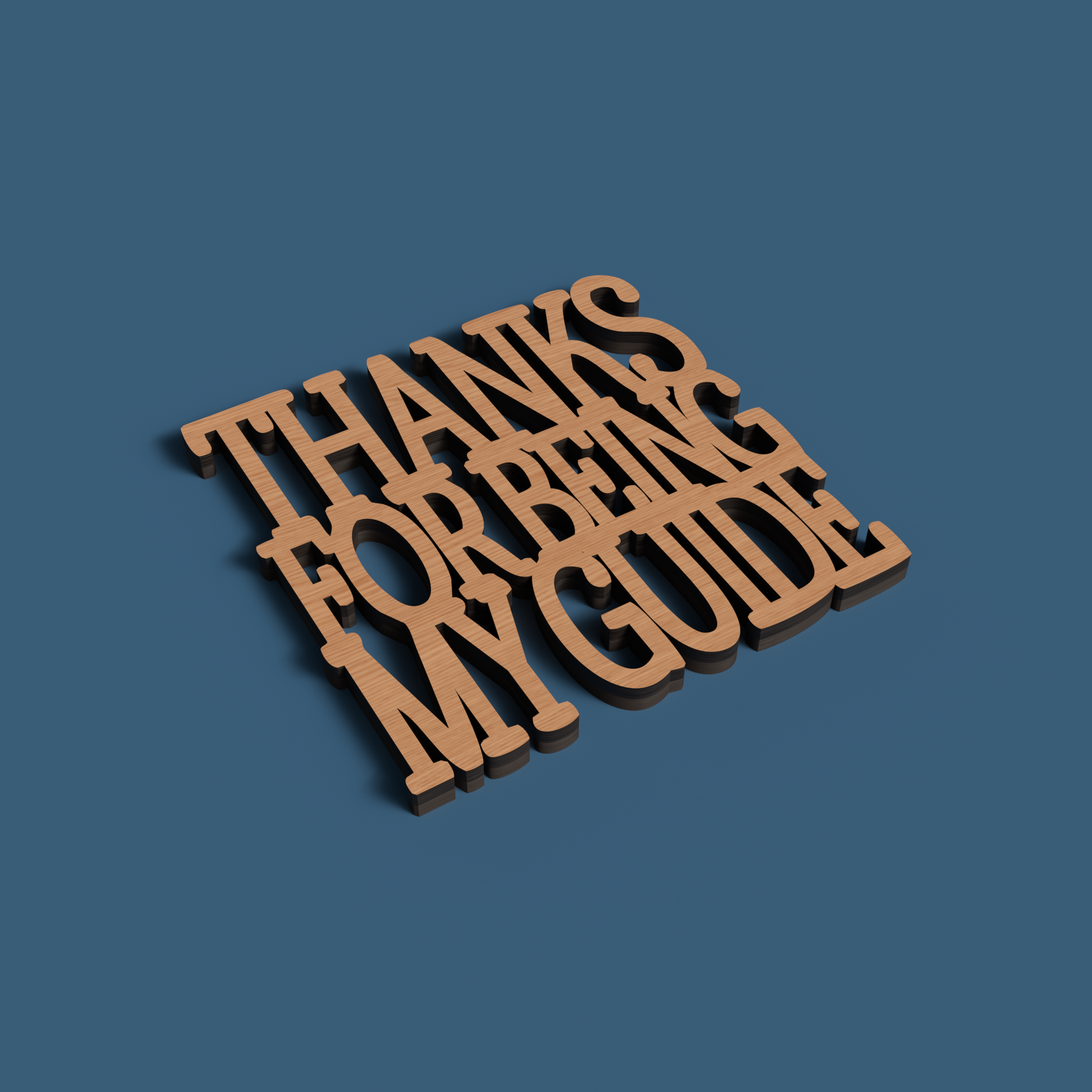 Teacher Coasters 02 -Laser Cut File - The X Laser Files