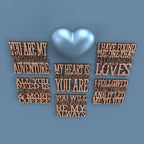 Valentine Romantic Coasters