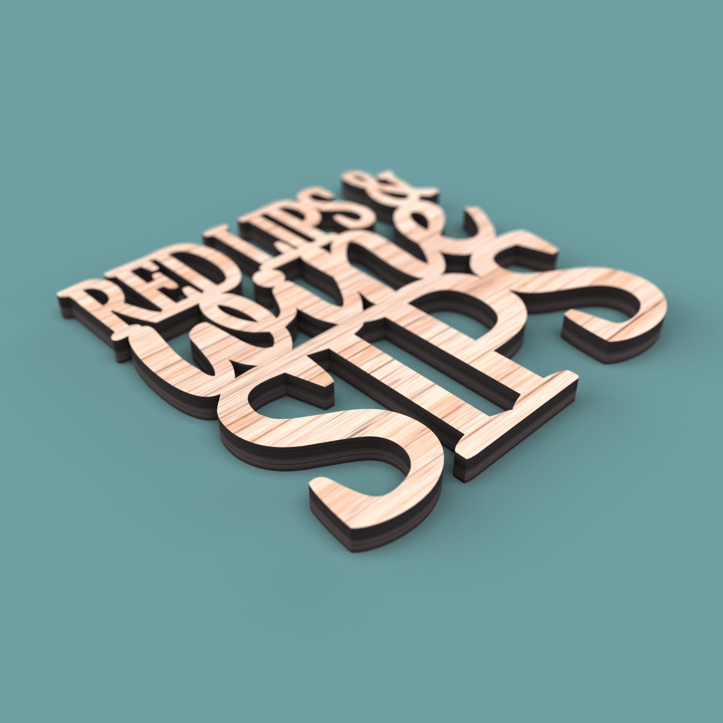 Wine Coasters - Laser cut vector file