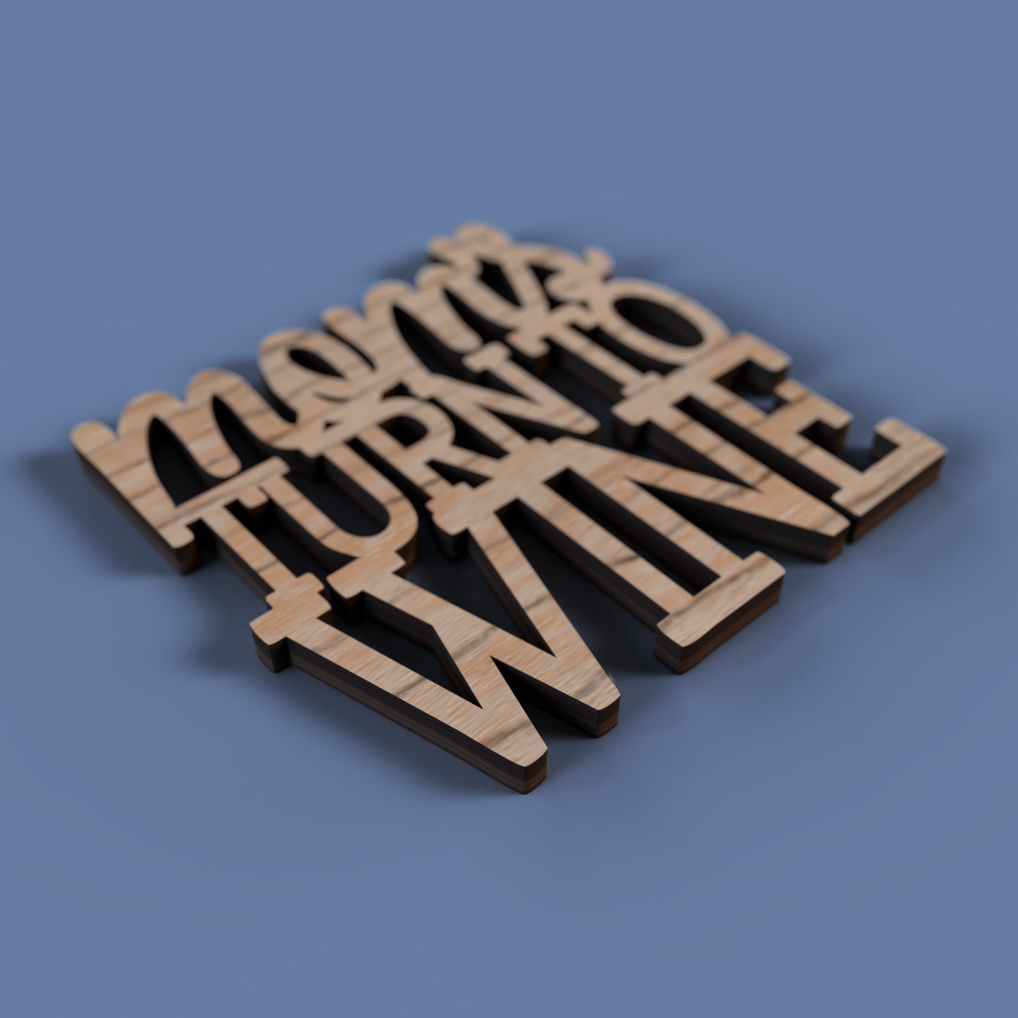 Mom Coasters - Laser cut vector file